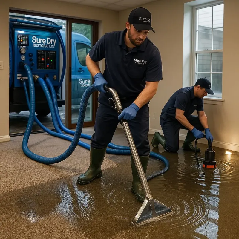 Water Extraction and Removal process in Commerce, TX